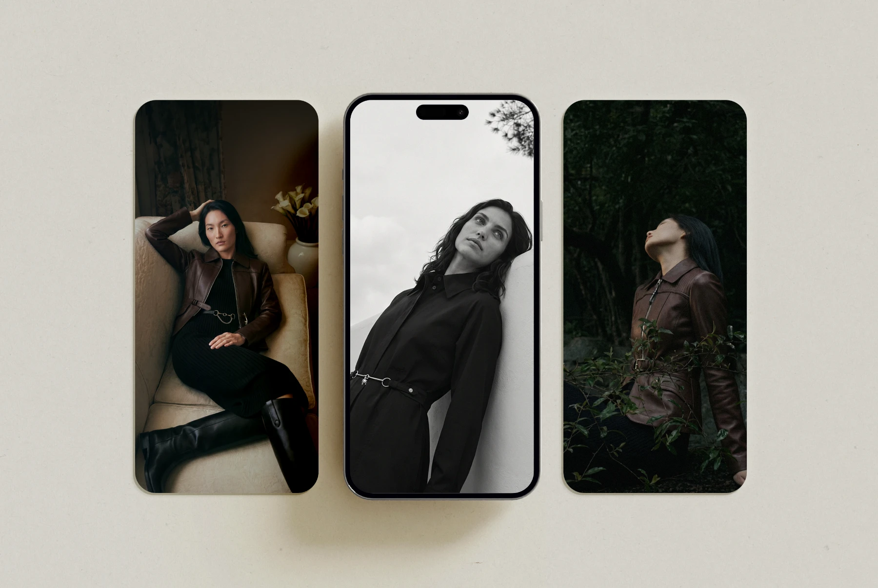 Instagram mockup showing story and feed crops from the campaign.