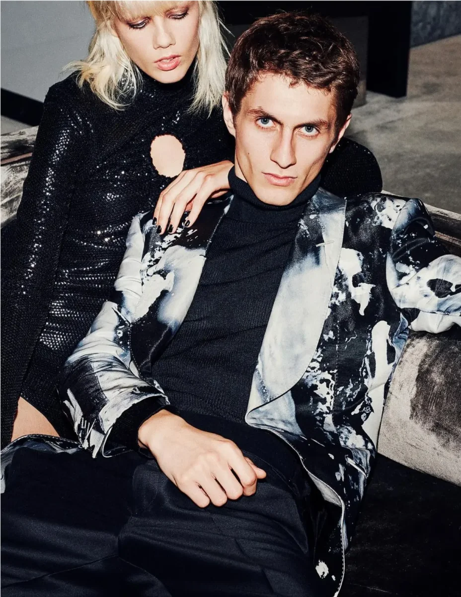 Tom Ford menswear campaign reference image.